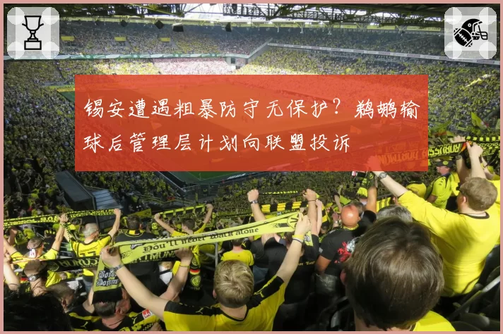 锡安遭遇粗暴防守无保护？鹈鹕输球后管理层计划向联盟投诉