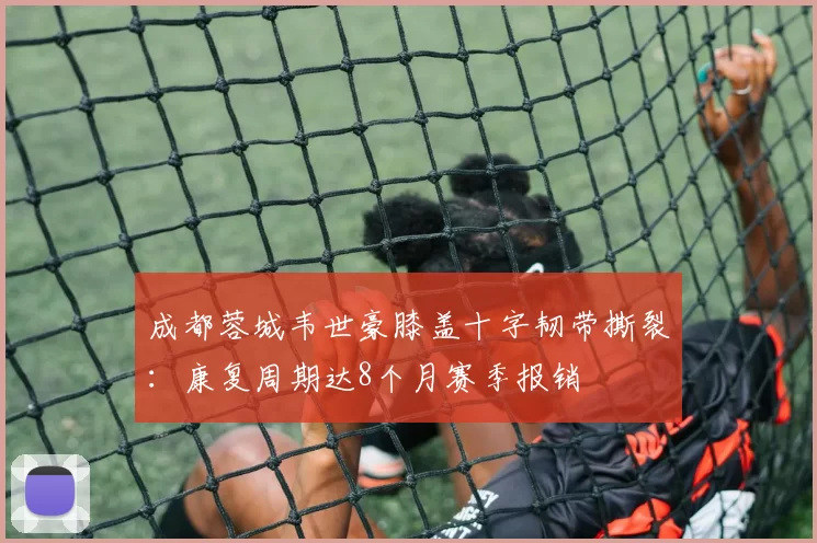 成都蓉城韦世豪膝盖十字韧带撕裂:康复周期达8个月赛季报销